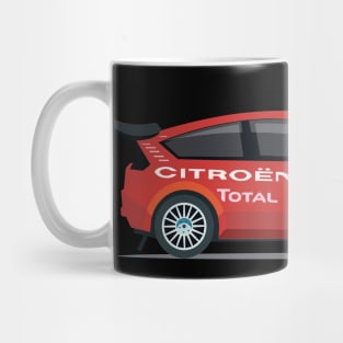 SÉBASTIEN LOEB 2006 C4 WRC Rally CAR CITROEN Mug